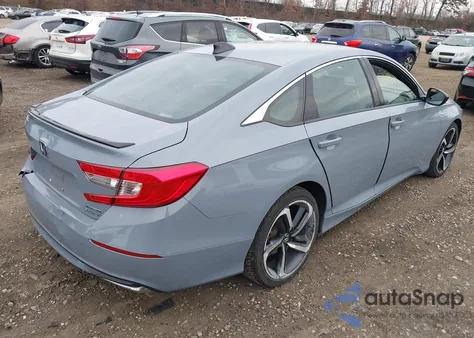 2022 Honda Accord Hybrid Sport from USA, damaged, VIN 1HGCV3F25NA037539